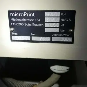 供应瑞士microPrint移印机microPrint模块microPrint打印头