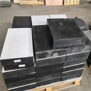 玖翔 减震橡胶板 30mm 50mm厚车间铺地减震胶块