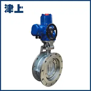 伯纳德 DY-Q180ZN 电动执行器 连接 不锈钢蝶阀 D943W 10P DN300