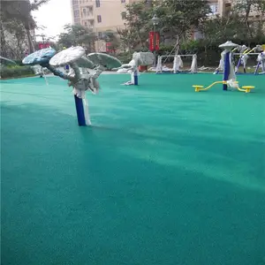 学校户外篮球场 硅PU球场地面施工 操场运动场塑胶跑道