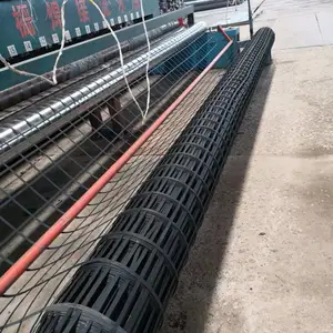 高强度土工格栅 矿山尾矿库防渗加筋 拉伸强度高