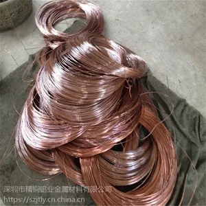 佛山T2紫铜线厂家/导电紫铜扁线/1.5mm硬态紫铜线批发