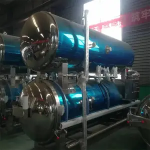 烧鸡烧鸭熟食产品高温杀菌釜 中小型肉粽杀菌锅 竹叶粽蒸煮锅升温快