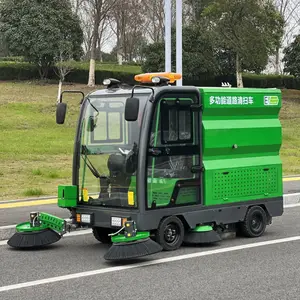 新能源汽车工厂道路灰尘扫地机 金艺环境卫士款多用途道路清扫车