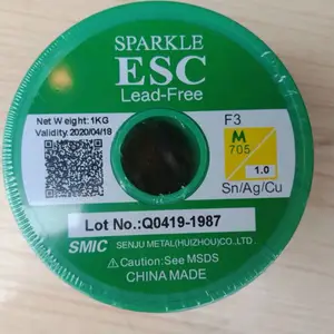 销售千住锡丝M705-ESC-F3免清洗锡丝0.8/1.0