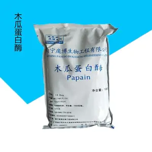 木瓜蛋白酶 庞博木瓜酶 酶活力10万IU/g食品原料