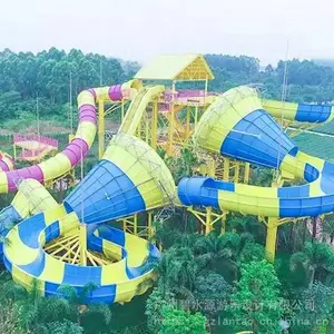 水上乐园设备厂家 大黄蜂滑梯