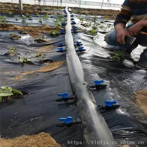 山药、土豆、红薯膜下滴灌材料 贴片式滴管带 农用滴水管