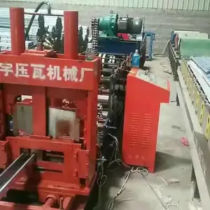 湖南湖北昌宇80-300mm可调型号C型钢机压瓦机 外部单侧调节C型钢机