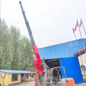 福瑞嘉3吨伸缩臂式货叉吊 叉车改装简易吊 前置式起重吊