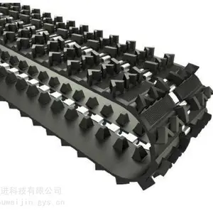 农业自走式移动机器人履带农业运输智能底盘行走系统橡胶履带
