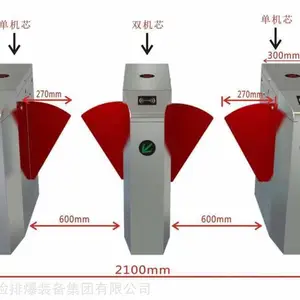 闸机生产企业 供应人脸识别考勤系统 智能门禁生产基地 人行通道车辆