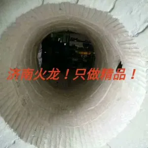 济南火龙热风炉及配套设备保温 硅酸铝保温材料 陶瓷纤维 高铝材料 耐风速高