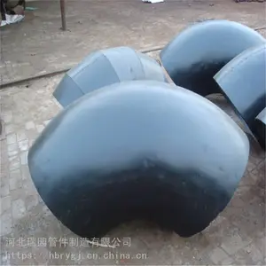 国标碳钢弯头 90度弯头焊接无缝国标推制弯头 大口径对焊弯头