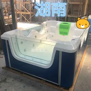 儿童游泳池设备,母婴店洗澡盆,婴儿游泳池商用,长方形玻璃游泳池