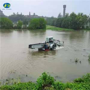 江苏多功能水葫芦打捞船 河漂浮物打捞保洁船