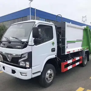 东风福瑞卡压缩式垃圾车 6方压缩式垃圾车 湖北程力压缩式垃圾车