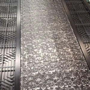 河北发黑红古铜拉丝屏风 不锈钢红古铜屏风报价 发黑古铜屏风制品批发