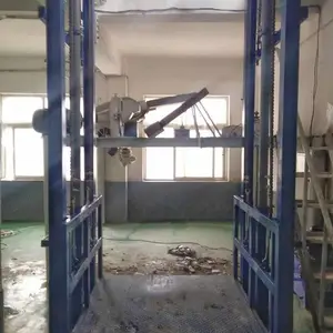 孝感市导轨升降货梯链条液压式升降平台导轨链条式升降平台