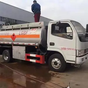 5吨东风多利卡油罐车/厂内直销/5吨油罐车能拉多少吨