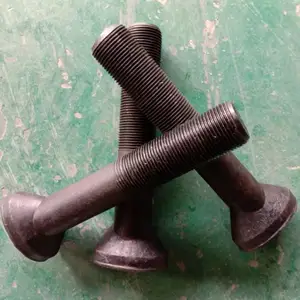 4.8\8.8鹅蛋丝 鹅蛋螺栓 球磨机衬板螺丝 椭圆头螺栓 加工异型螺栓