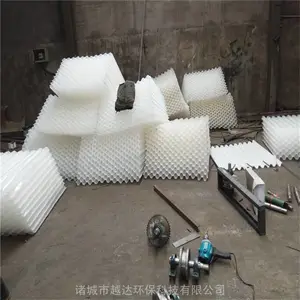 污水处理沉淀池耐酸耐碱配套装置 六角蜂窝状斜管填料