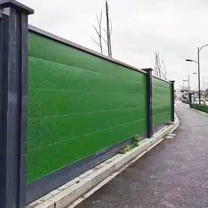 驻马店平舆县施工临时围蔽挡板新型装配式钢结构围挡 楼盘前期作业