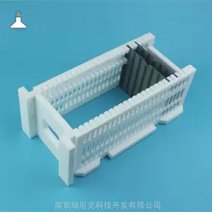 定制聚四氟乙烯清洗花篮特氟龙治具耐强腐蚀