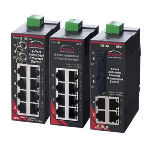SIXNET工业以太网交换机多端口千兆PoESLX-5EG-1