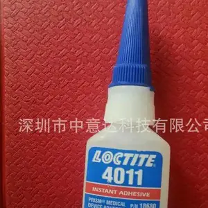 汉高乐泰4011金属塑料橡胶多孔材料粘接瞬干胶 高强度 快干胶20g