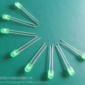 提供3MM绿发绿直插F3灯珠