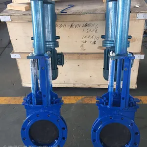 PZ273X-10C、PZ273H/Y-16C电控液动刀型闸阀、耐磨刀形闸阀