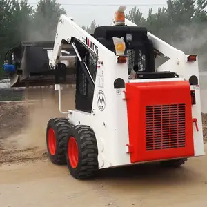山猫滑移装载机扫地机 水稳清扫车 封闭式清扫器价格