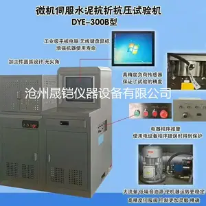 DYE-300B型微机伺服水泥抗折抗压试验机晟铠仪器