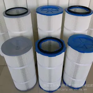 睿举滤业320mm 325mm直径六耳六爪快拆滤芯，聚酯纤维无纺布喷涂喷塑滤芯