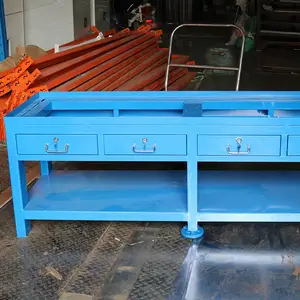 重型钢板工作台车间模具维修装配操作台加厚水磨台