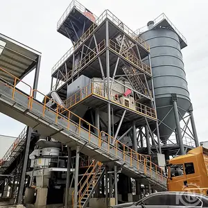 制砂机设备生产线 鹅卵石 石灰石 大型骨料制砂生产线 楼式布局 环保 节能
