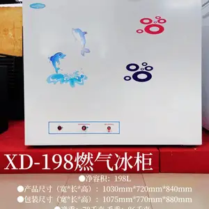 大体积冰柜吸收式冰箱家用客房酒店商用冰柜多能源冰柜无氟冰柜XD-198