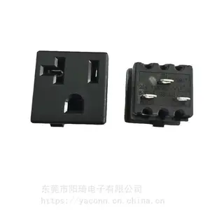 20A/125V美规T字口插座 UL/CUL认证20A美规母座