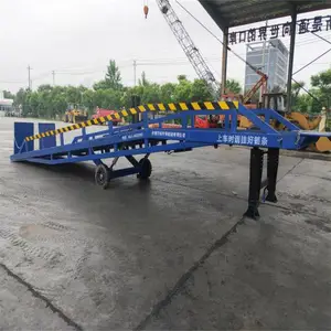 厂家直销登车桥、大吨位移动式登车桥、集装箱装卸货平台
