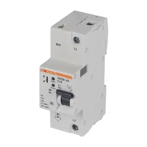 4G通讯智慧断路器 ASCB1-63-C63-1P/ZL4G智慧微断带显示 电压/电流/功率/温度/短路