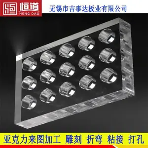 太仓加工亚克力防护罩恒道有机玻璃视窗盖板按图加工