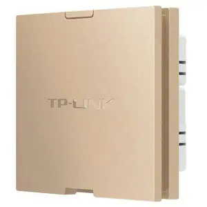 TP-LINK TL-AP1900GI-PoE 香槟金 AC1900双频千兆无线面板式AP