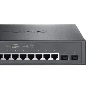 TP-LINK TL-SG5210 8千兆口+2个SFP千兆三层网管中心交换机