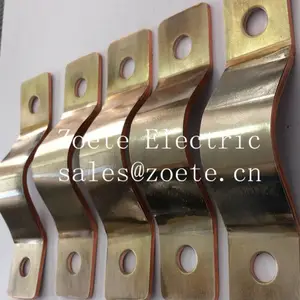 铜软连接供应专业生产大流电铜皮/铜箔软连接/母线伸缩节