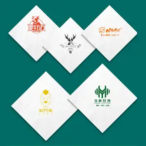 餐巾纸定制可印logo 广告抽纸纸巾定制