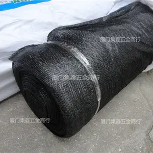 厦门黑网3针6针建筑工地遮阳防晒网环保防扬尘黑网防老化