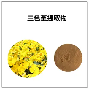 三色堇提取物10:1 原粉 棕黄色粉末 多规格可定制 沃特莱斯生物