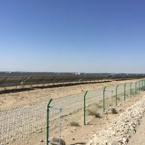 青海光伏电站钢丝网围栏 海南州光伏电站铁丝围栏网 河北光伏电站围栏网厂家