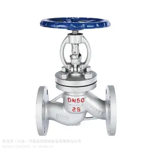 铸钢法兰高压蒸汽不锈钢截止阀阀门J41Y